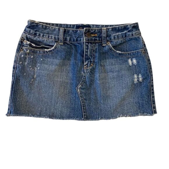 Aeropostale Jean skirt Size 1 juniors - Picture 1 of 6